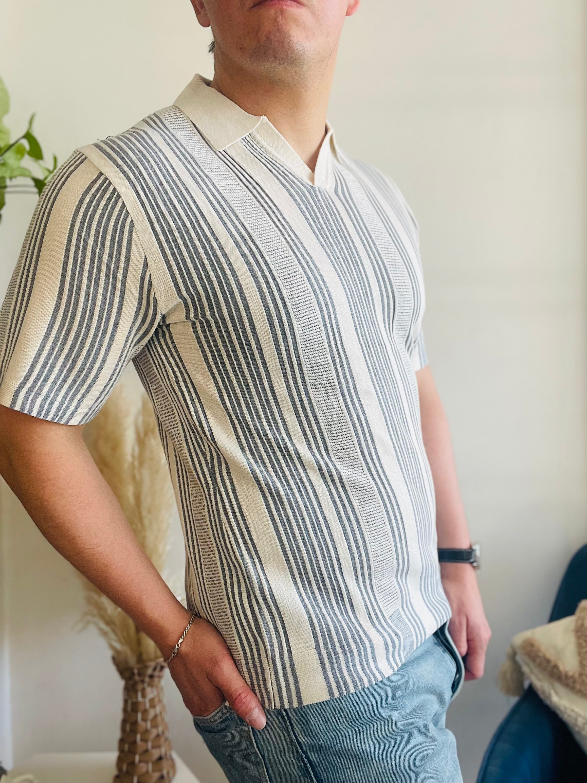 Polera Piqué texturizada Marsella