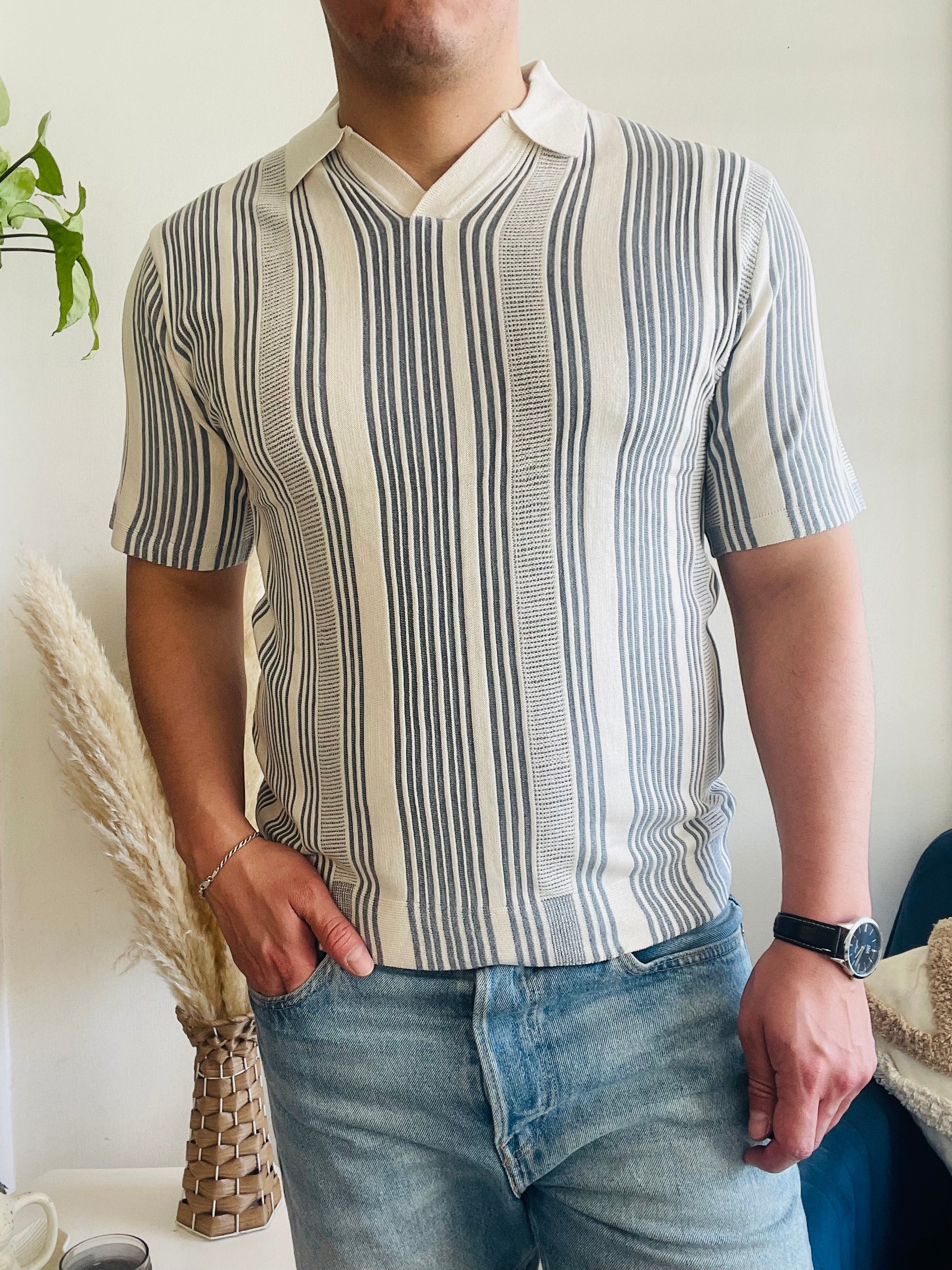 Polera Piqué texturizada Marsella